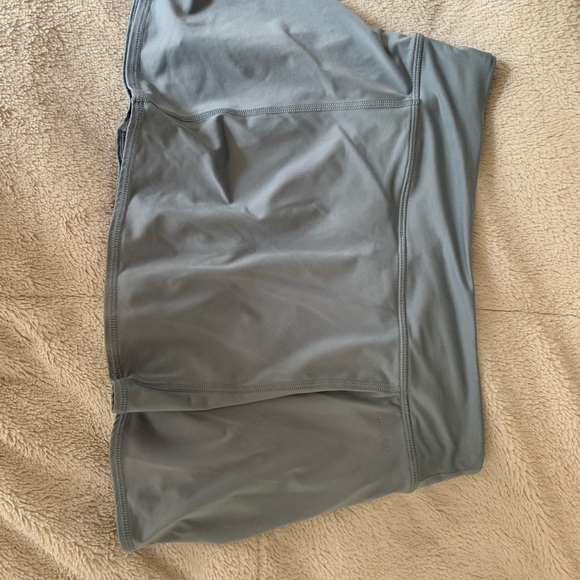 Nike Tennis Skirt Low Rise Baby Blue Built In Shorts - Picture 3 of 4